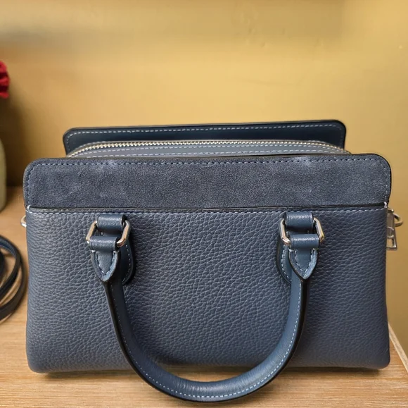 Coach mini darcie carryall in denim - Picture 2 of 6